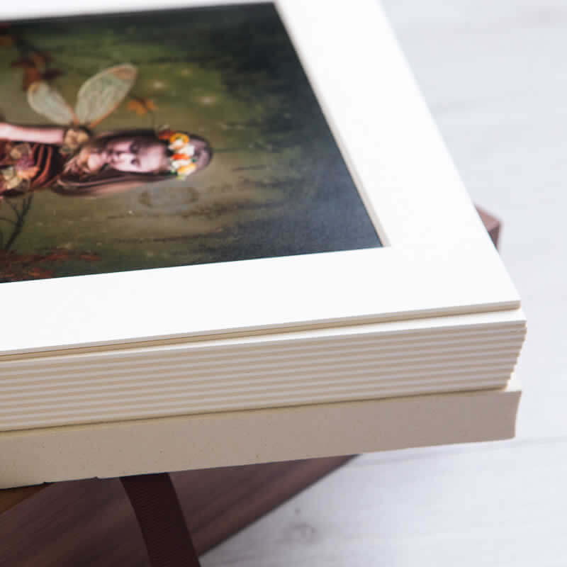 14x11 Premium Metallics False Base - Mink (15mm)